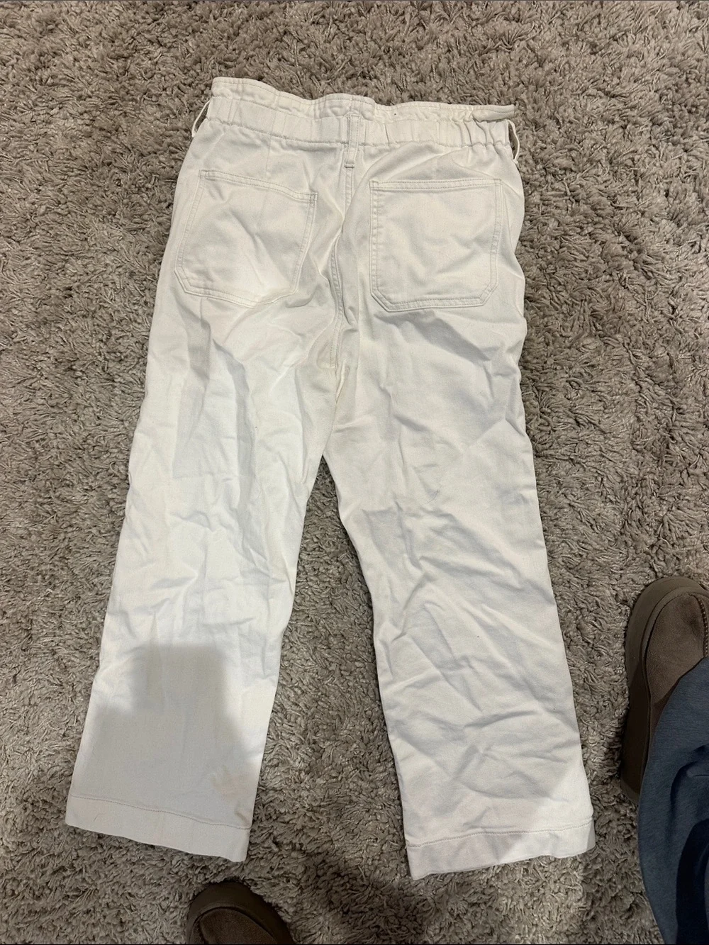 J. Crew Relaxed White Women's Jeans